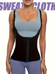 Tummy Control Waist Trainer Tank Top Sweat Absorbing Body Shaping Top