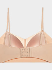 Comfy Solid T-Shirt Bra Full Coverage Breathable Underwear
