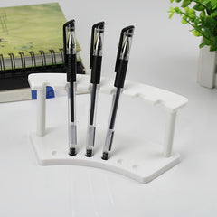Plastic Pen Holder with 6 Slots for Home School Office Storage