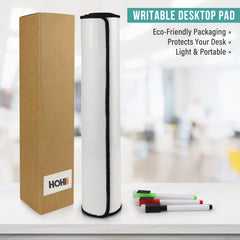 Large Desk Pad Mouse Mat with Writable Surface for Office Organization