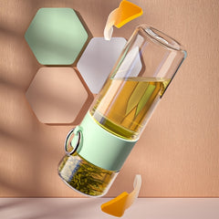350ml Tea Water Separation Cup Leakproof Water Bottle