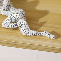 Woman Reading Pulp Mold Resin Decoration