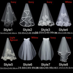 Bridal Veil Tulle Bachelorette Party Lace Wedding Veil With Comb