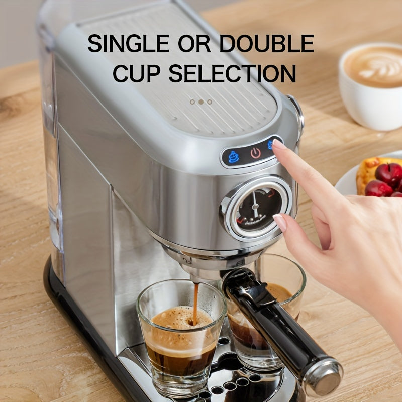 CAFELFFE Espresso Coffee Maker Machine Semi Automatic Milk Frother Steamer