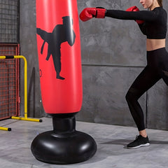 Inflatable Punching Bag for Martial Arts Training