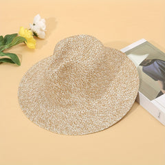 Straw Paper Sun Visor Hat Breathable Sunscreen Casual