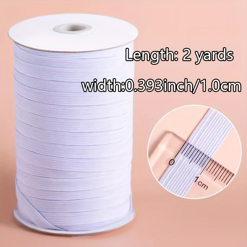 1pc 2 5 10 Yards Elastic Band For Sewing Knit Elastic Band 1.0cm