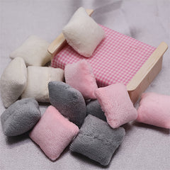 Mini Dollhouse Home Pillow Model Ornament Micro Bedroom Scene Sofa Cushion