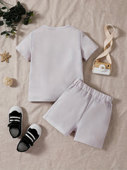 Boy's 2pcs T shirt & Shorts Set for Summer