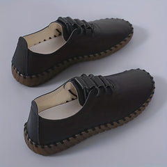 Soft Sole Lace Up Loafers Women's Casual Walking Shoes