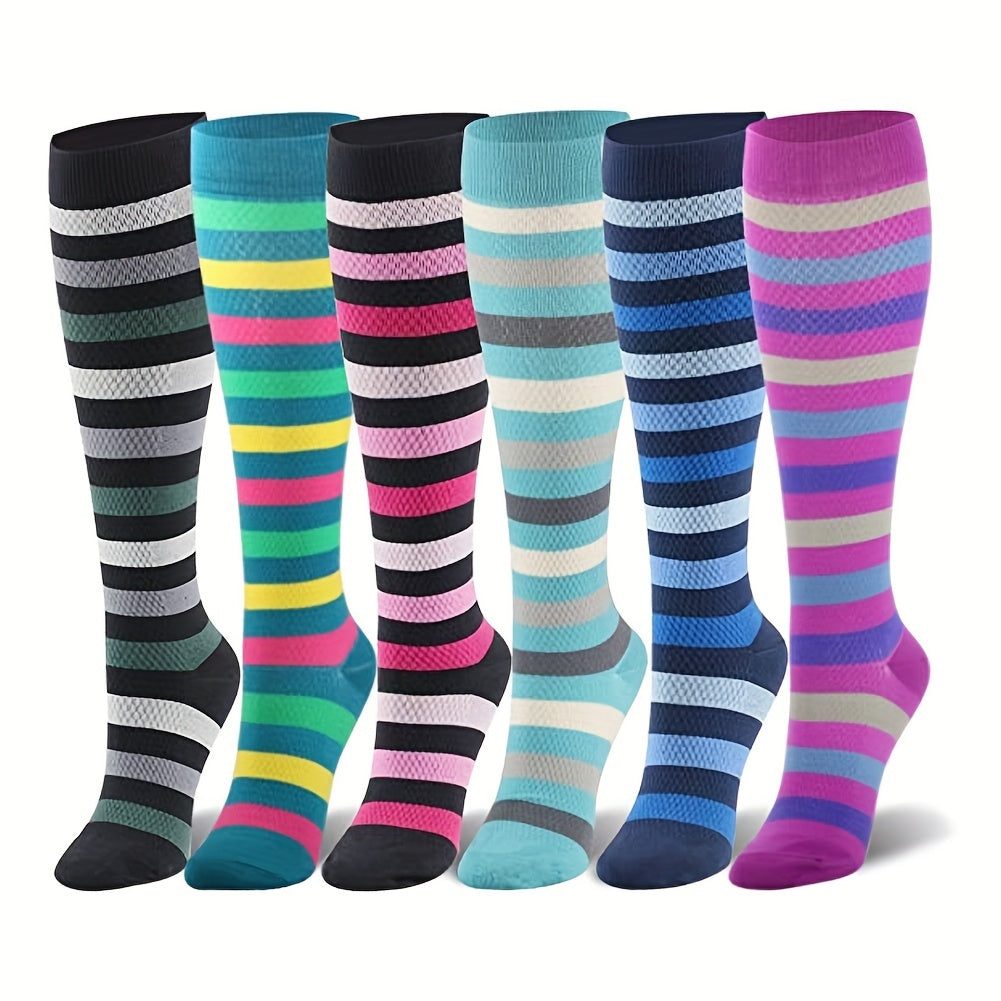 High Performance Compression Socks for Men - Ideal for Running Cycling Hiking