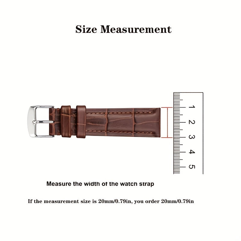 2 Pcs Bands Keeper For Leather Watch Strap 14-24mm Replacement Loops