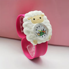 Kids Silicone Unicorn Slap On Watch, Cartoon Wrist Watch