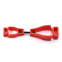 High Strength POM Plastic Safety Work Gloves Anti Lost Clip Buckle