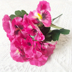 4 Artificial Gerbera Flowers, Home Wedding Office Cafe Decor