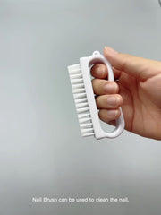 Handle Grip Nail Brush Cleaning Kit Pedicure For Toes and Nails