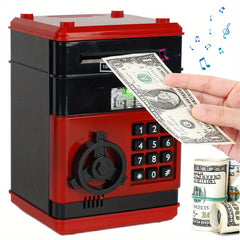 Money Box Safe Coin Money Safe ATM Coin Banks with Password Protection