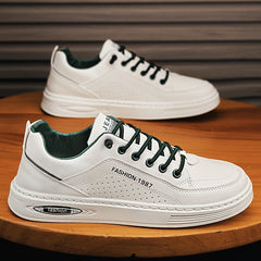 Men's Lace-up Skate Shoes with Cushioning and Traction