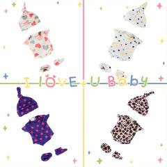 Cuddly Mini Reborn Doll Clothes Sets for Youngsters Dolls High Outfits