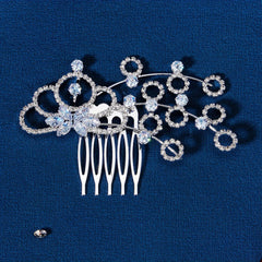 Heart Shape Rhinestone Hair Clip Crystal Head Jewelry