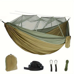Portable Double Mesh Hammock Tent for 2 People Camping