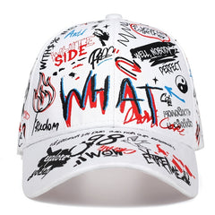 Men's Graffiti Baseball Cap Casual Sun Hat