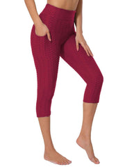 Breathable Yoga Pants With Side Pocket