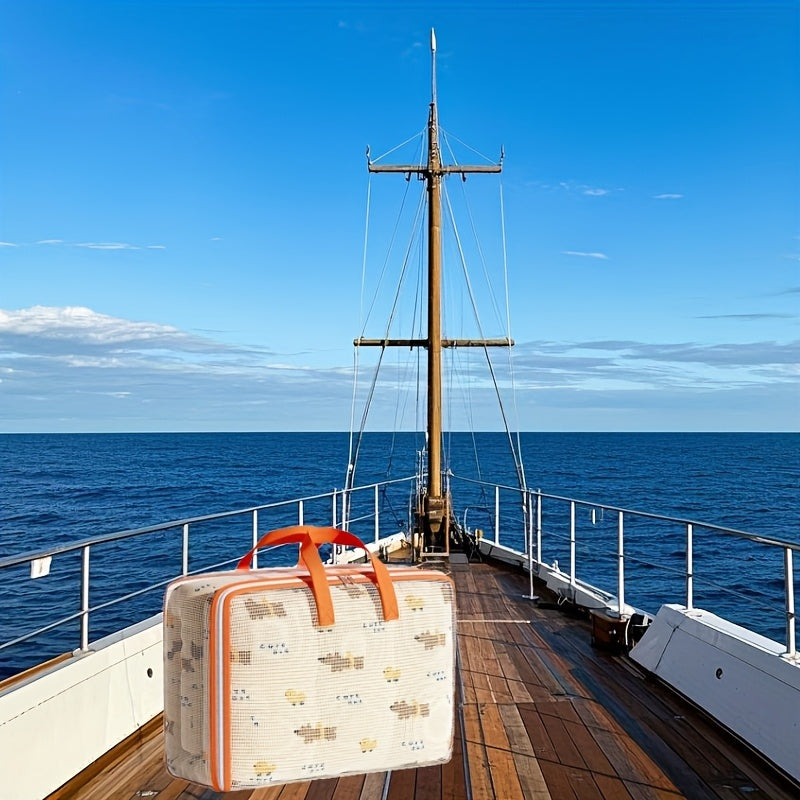 Large Capacity Waterproof PVC Buggy Bag for Moving Luggage Quilt Clothing