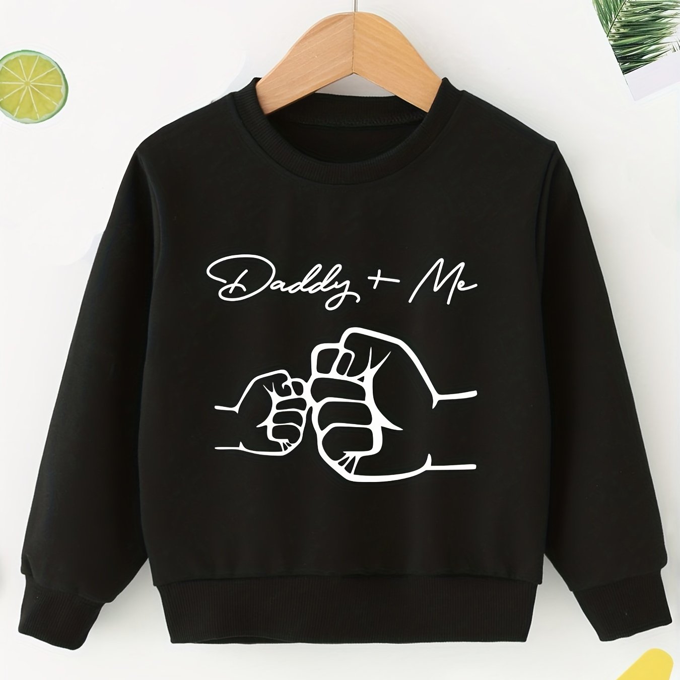 Boys Creative Print Sweatshirt Top Kids Clothes