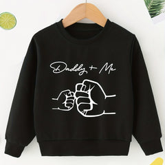 Boys Creative Print Sweatshirt Top Kids Clothes
