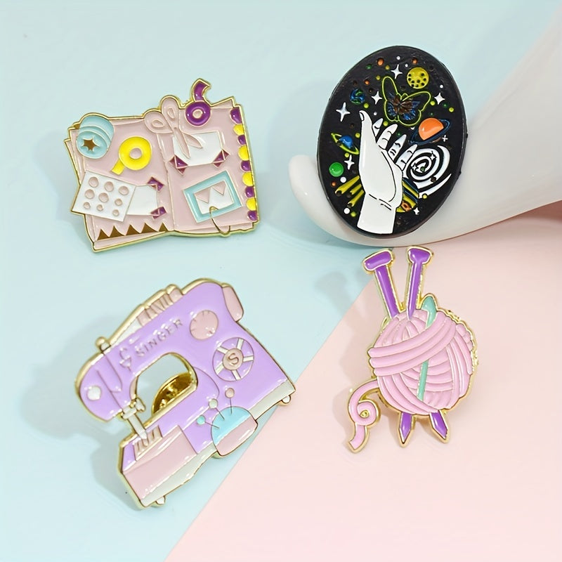 Fashionable Zinc Alloy Brooch for Girls - Great Gift for Kids