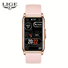 LIGE Smart Watch Unisex Sports Modes Weather Forecast Music Control Fitness Trac