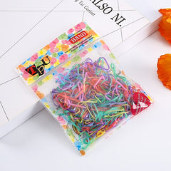 500pcs Colorful Rubber Band School Supplies