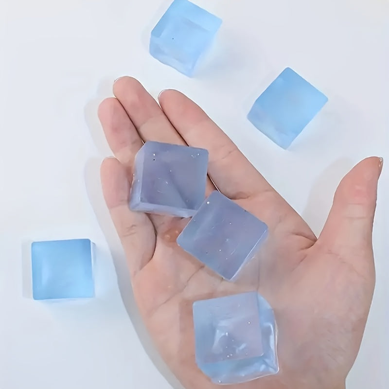 10pcs Ice Cube Squishy Toys Stress Relief Toy
