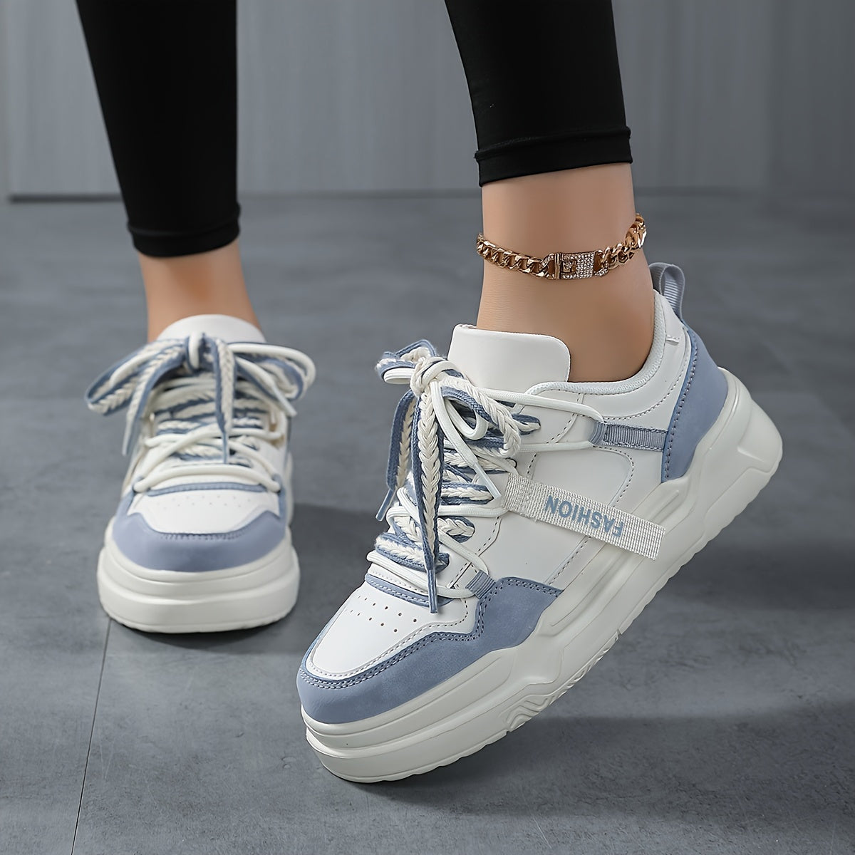 Women's Chunky Sneakers Casual Heighten Skate Shoes