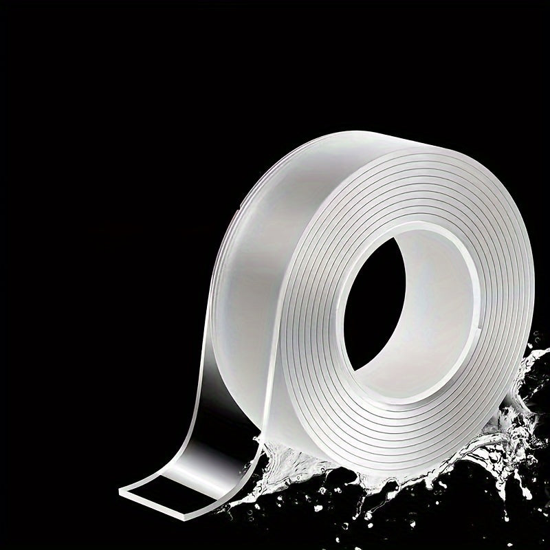 1pc 3 Styles Fixing Tape Transparent Easy To Use Strong Viscosity