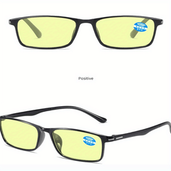 Men Anti Light Reading Glasses Casual Eyeglasses With Glasses Cloth