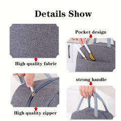 Portable Insulation Bag for Lunch Box with Aluminum Foil Waterproof