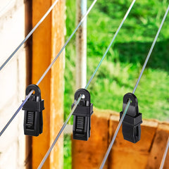6pcs Tent Canopy Clips Heavy Duty Tarp Clamps