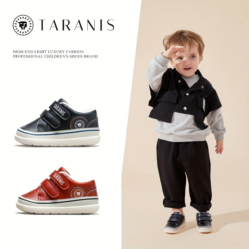 Baby Boys Non Slip Sneakers for Indoor Outdoor Walking, Winter Comfort