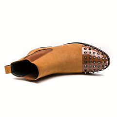 Men's Spiky Toe Cap Chelsea Boots