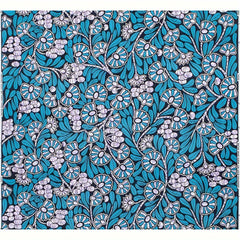 African Ethnic Wax Dye Printing Fabric Double Sided Geometric Print Cloth