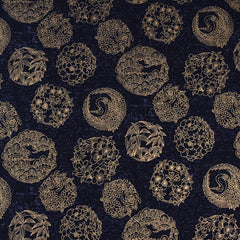 Chinese Bamboo Pattern Hot Stamping Cotton Japanese DIY Fabric