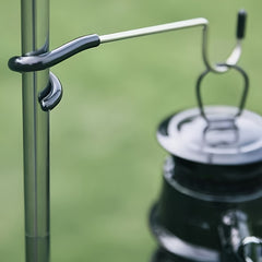 Stainless Steel Camping Light Pole Hook - Double Hook for Easy Hanging