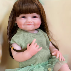21 Inch Waterproof Reborn Kids Doll with Clothes and Accessories