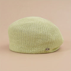 Beret Men's Women's All match Spring Summer Breathable Thin Painter's Hat