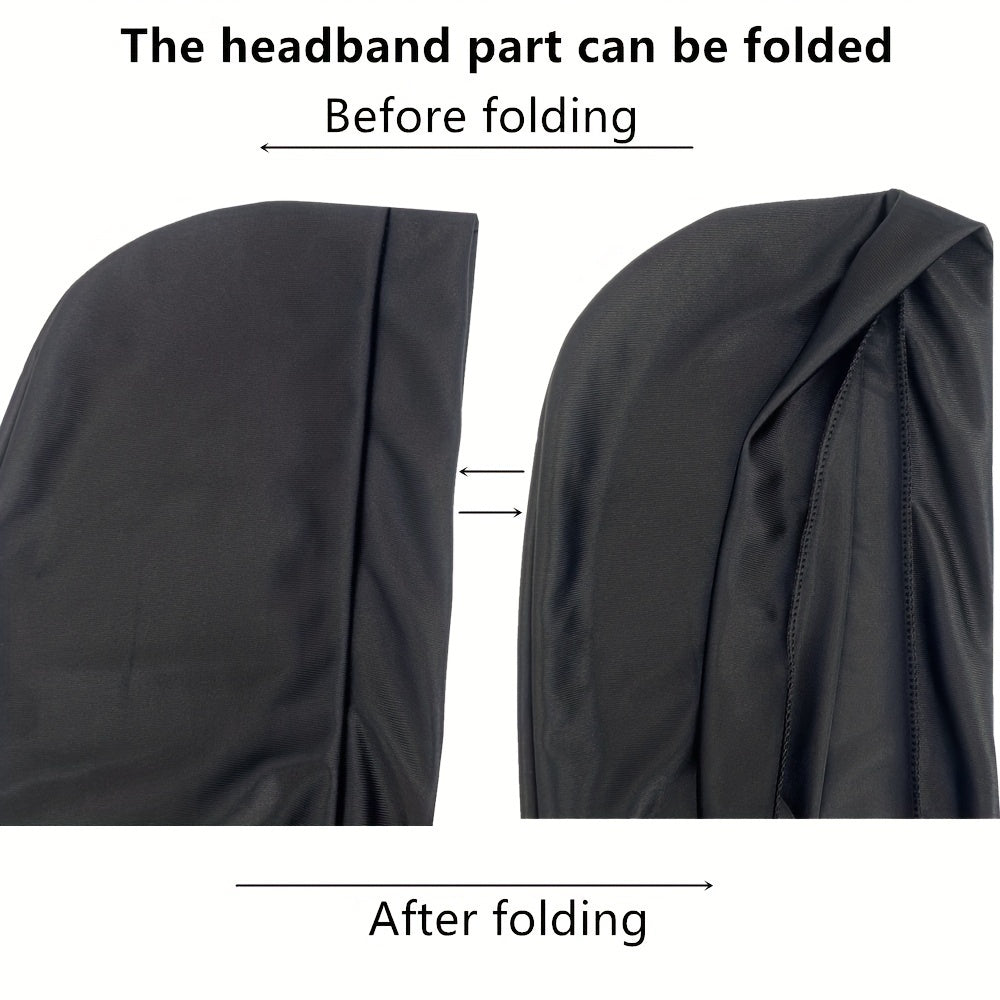 Men's Satin Durag Soft Doo Rag 360 Waves Long Tail Bandana Headcloth