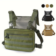 Outdoor Sports Chest Bag Mesh Breathable Chest Bag