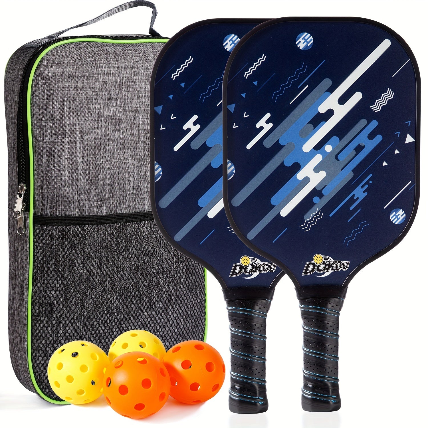 Graphite Glass Fiber Pickleball Racket Set