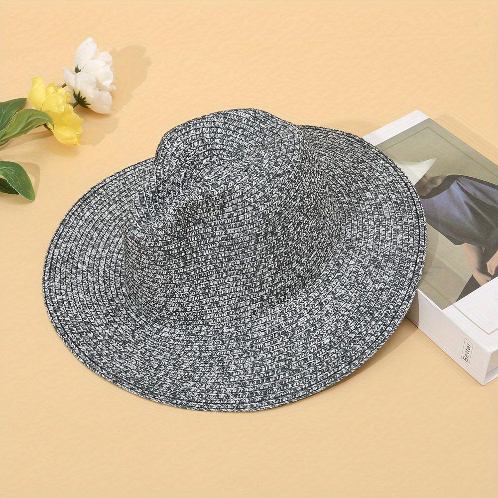 Straw Paper Sun Visor Hat Breathable Sunscreen Casual